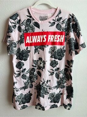 Fresh Laundry 'Always Fresh' Pink Floral Tee